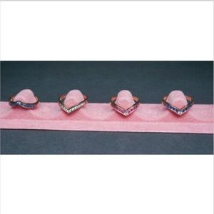 SALE 4 Sterling SILVER Retired Silpada V Shaped St